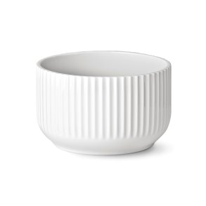 Lyngby Sklen - 20 cm - Hvid - 2. Sort.