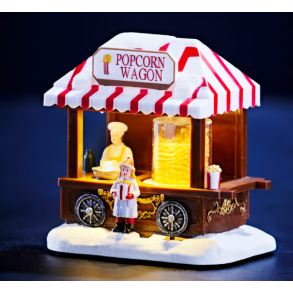 Popcorn Gadebod - Til Batteri - 14 x 10 x 14 cm