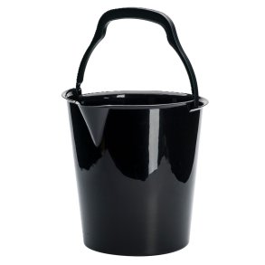 Spand m/Tud - 10 l - Sort 