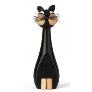 Gunnar Flrning Kat - Sort - 23 cm