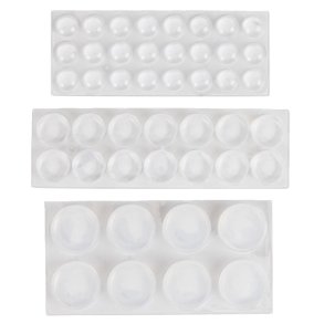 Royal Selvklbende Gummidupper - 46 stk.