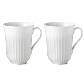 Lyngby Krus - 2 stk - 32 cl - Hvid