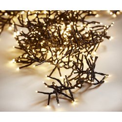 Klyngelysk�de - 4,5 m - 768 LED - Varmhvid med Remote Function