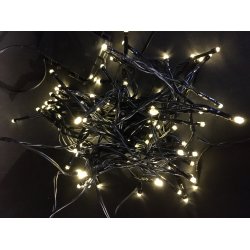 Lyskde Batteri 120 LED - kan blinke i takt med musik - 13 Funktioner - Timer