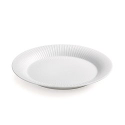 K�hler Hammersh�i Tallerken - 22 cm - Hvid