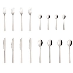 RAW Bestikst Blank - 16 dele