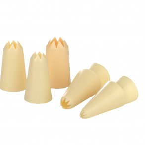 Patisse Tyllest - Stjerne - 7 stk.