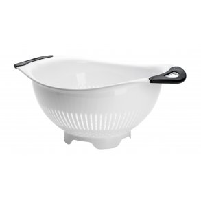 Drslag De Luxe m/ Gummigreb - Hvid