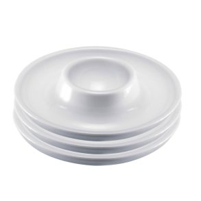 Westmark �ggeb�ger 3 stk - Hvid melamin