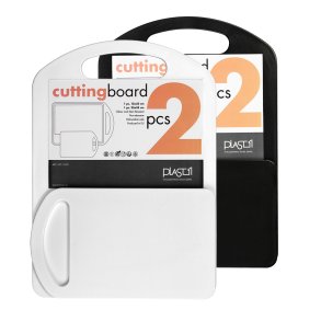 Skrebrtst 2 stk - Sort + Hvid