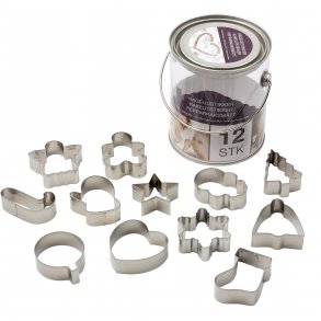 Kageudstikker - St - 12 Dele