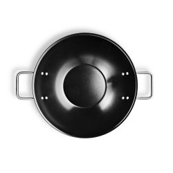 Eva Trio Grey Line Wok - 32 cm - Keramisk Slip-Let