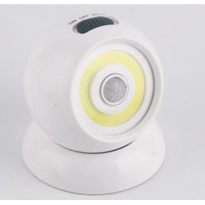 Sensorlampe - Hvid - Magnetisk - 7,5 cm - 130 Lumen 