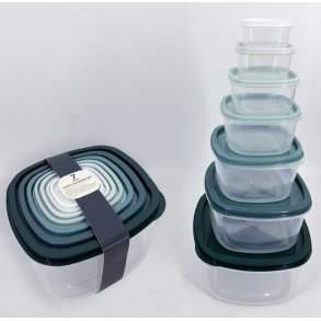 Conzept Opbevaringsbokse - 14 Dele