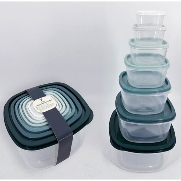 Conzept Opbevaringsbokse - 14 Dele