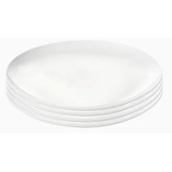 Aida Atelier Hvid Steaktallerken - 4 stk.