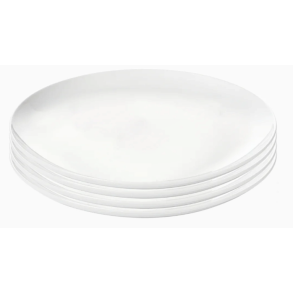 Aida Atelier Hvid Steaktallerken - 4 stk.