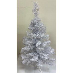 Imiteret Juletr - Hvidt - 60 cm