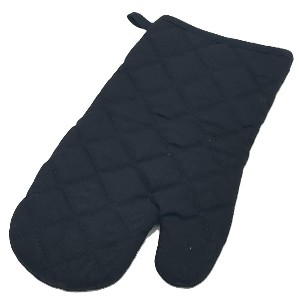 Grillhandske - 18 x 30 cm - Sort