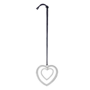 Rosendahl Karen Blixens Jul Kuglehjerte - 7 cm - Forslvet