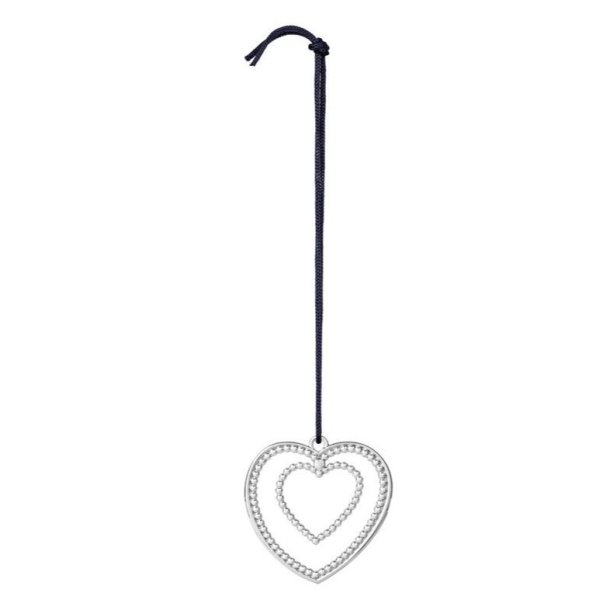 Rosendahl Karen Blixens Jul Kuglehjerte - 7 cm - Forslvet