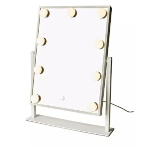 Makeup Spejl med 9 Prer - 240 V - Hvid