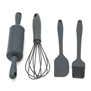 Bagest til Brn - 4 Dele - Silikone