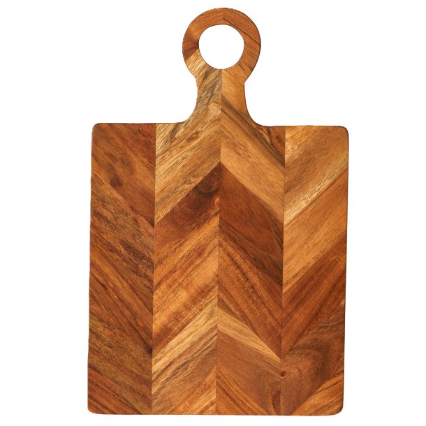 Skrebrt - Akacie - 40 x 25 cm - Sildebensmnster