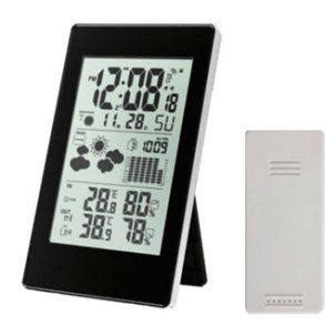 Conzept Vejrstation - Udendrs Termometer - Alarm - Kalender
