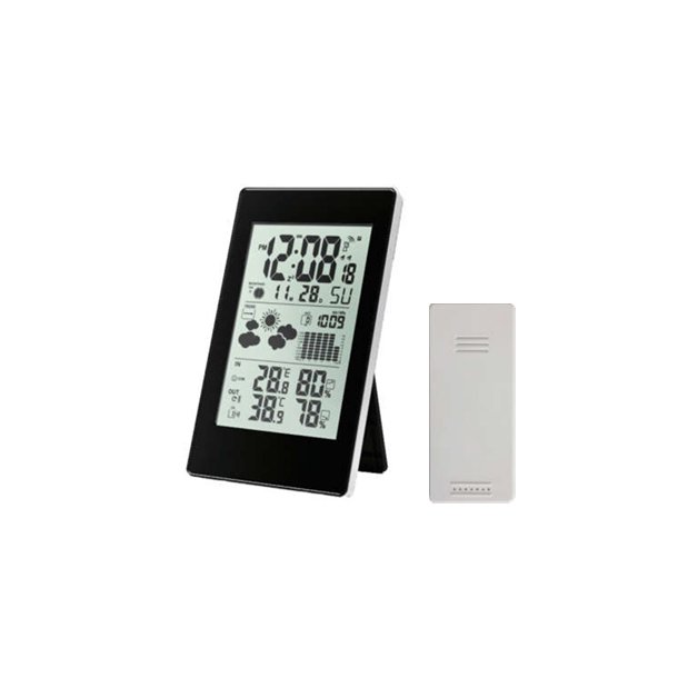 Conzept Vejrstation - Udendrs Termometer - Alarm - Kalender