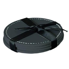 Coaster - Rund - 10 cm - 4 stk - Gr