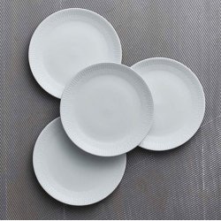 Aida Relief Desserttallerken - 4 stk.