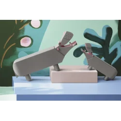 Kay Bojesen Flodhest Gr� - 21,5 cm