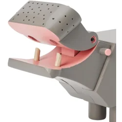 Kay Bojesen Flodhest Liliput Gr� - 14 cm