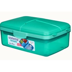 Sistema Madkasse - 1.5 l - Slimline Quaddie - Coloured