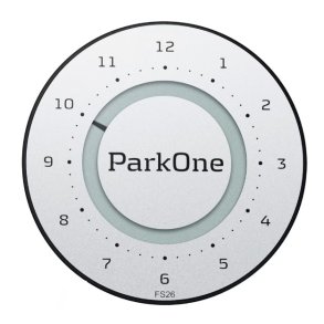 ParkOne 2 Titanium Silver P-skive
