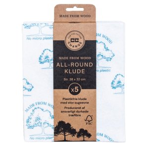 All-round Klude 38 x 32 cm -  5 stk - Plastfri