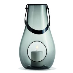 Holmegaard Design with Light Lanterne - 29 cm - Smoke