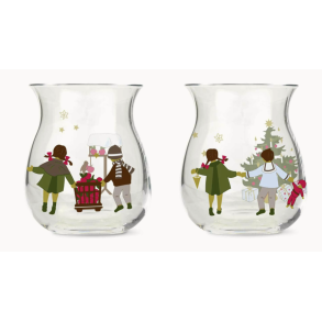 Holmegaard Christmas Julelyslygte 2022 - 7.5 cm - 2 stk.