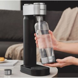 Philips GoZero Sodavandsmaskine - Inkl. Kulsyrepatron