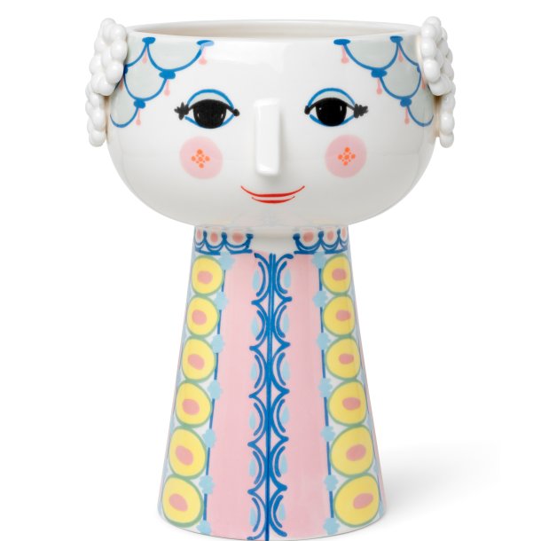Bjørn Wiinblad Eva Vase - 23,5 cm - Pink