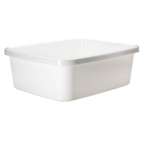 Balje - Firkantet - 7 l - Hvid