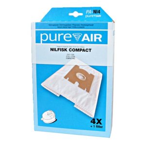 PureAir Stvsugerposer NI 4 - Nilfisk C10/20