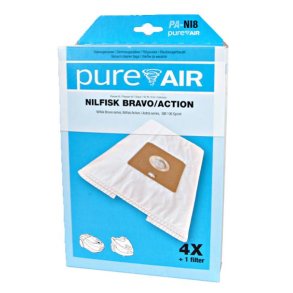 Pure Air Stvsugerposer NI 8 Nilfisk Bravo/Action+