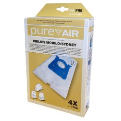 Pureair Stvsugerposer PH 6 Philips Mobilo/Sidney