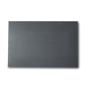 Dkkeserviet Lderlook - Lys Gr - 30 x 45 cm