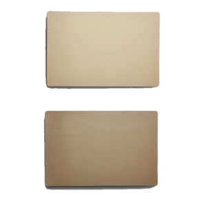 Dkkeserviet - Vendbar - Soft Lderlook - 30 x 45 cm - Beige/Taupe