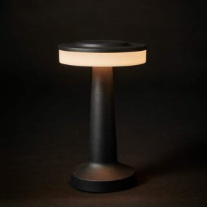 Bordlampe med Touch - D: 12 x 21 cm - 6 x LED - Sort