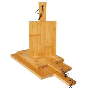 Skrebrtst - Bambus - 3 stk.