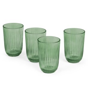 Khler Hammershi Vandglas - Grn - 4 stk.